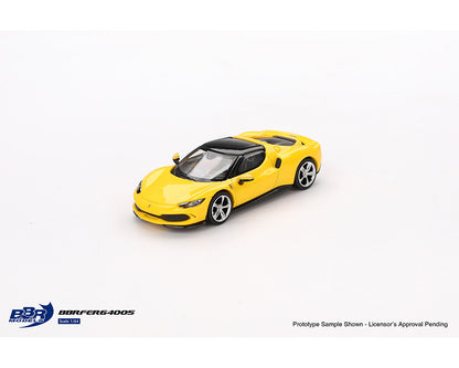 (Preorder) BBR Models 1:64 Ferrari 296 GTB Giallo Modena – Yellow – Limited Edition BBRFER64005