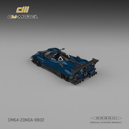 Model of a Pagani car on a gray background with CM-Model branding.