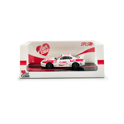 (Preorder) ﻿﻿DPLS x Inno64 1/64 Coca Cola Toyota Supra (A80) Box Set COKE117 [Event Edition]