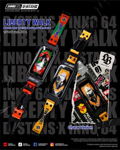 (Preorder) Inno64 x D/STANS 1:64 LB-SUPER SILHOUETTE FD3S IN64-DSTANDS-LB-FD3S