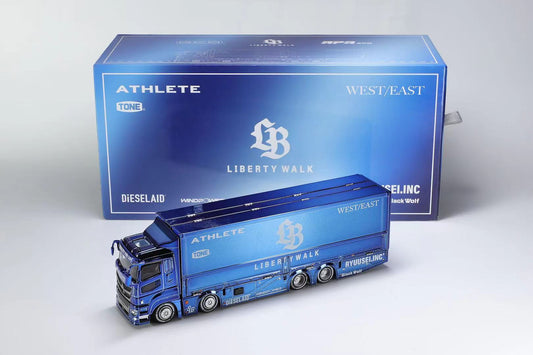GCD 1:64 LBWK LB-Truck Mitsubishi Fuso Super Great Foshan 2025 APA XPO Exclusive diecast model
