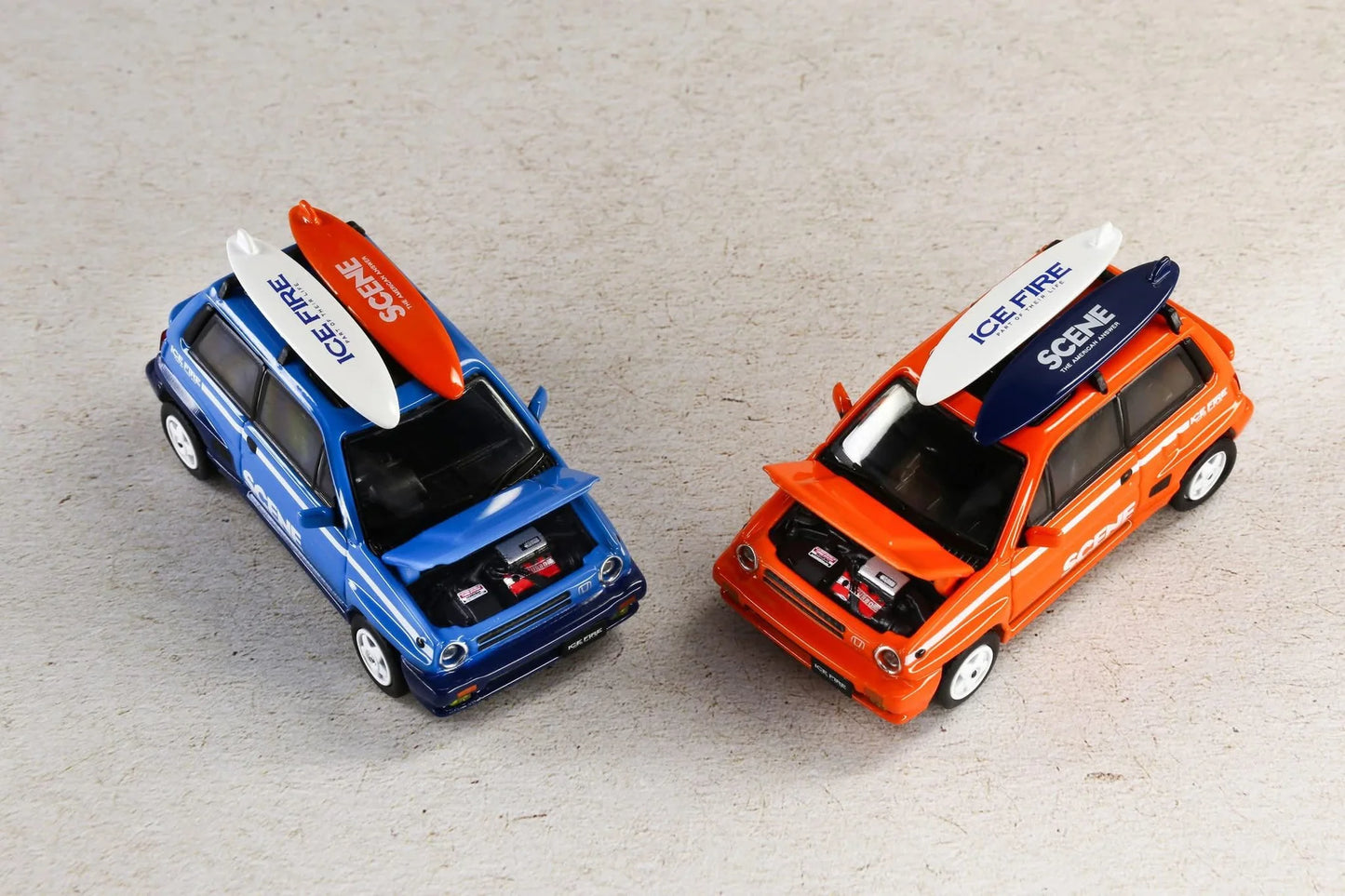 Inno64 x Ice Fire 1:64 Honda City Turbo II "ICE FIRE" IN64-CITYII-IFO/IN64-CITYII-IFB [2 Colors]