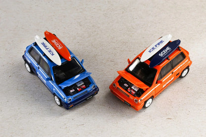 Inno64 x Ice Fire 1:64 Honda City Turbo II "ICE FIRE" IN64-CITYII-IFO/IN64-CITYII-IFB [2 Colors]
