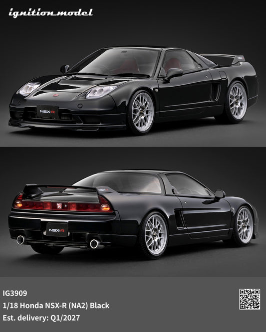 (Preorder) Iginition Model 1:18 Honda NSX-R (NA2) Black IG3909