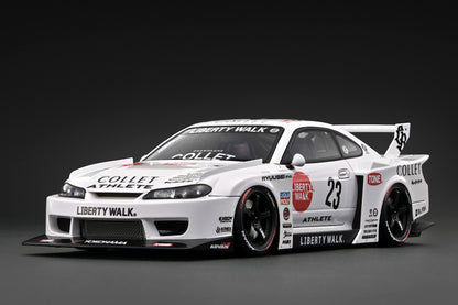 (Preorder) Ignition Model 1:18 LB-Super Silhouette S15 SILVIA White IG4137
