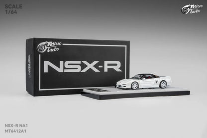 (Preorder) Microturbo 1:64 Custom NSX-R NA1 Metallic White MT6412A1