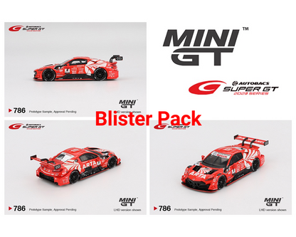 (Coming Soon) Mini GT 1:64 Japan Exclusive Honda NSX-GT “Type S” GT500 #8 “ARTA MUGEN NSX-GT ” ARTA 2023 SUPER GT Series MGT00786-BL