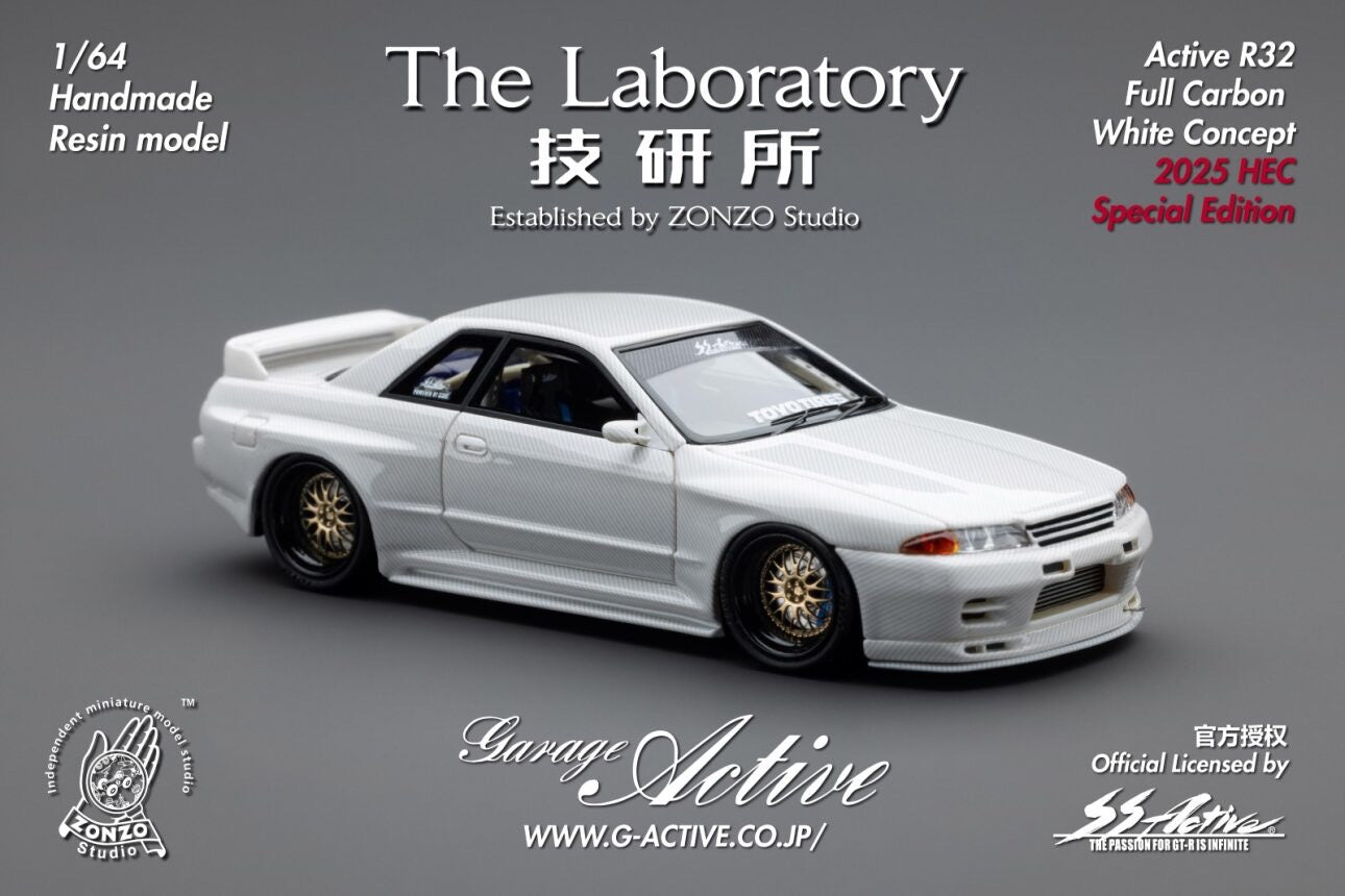 The Laboratory 1:64 Garage Active R32 2025 HEC Exhibition Limited Edition [5 Styles]