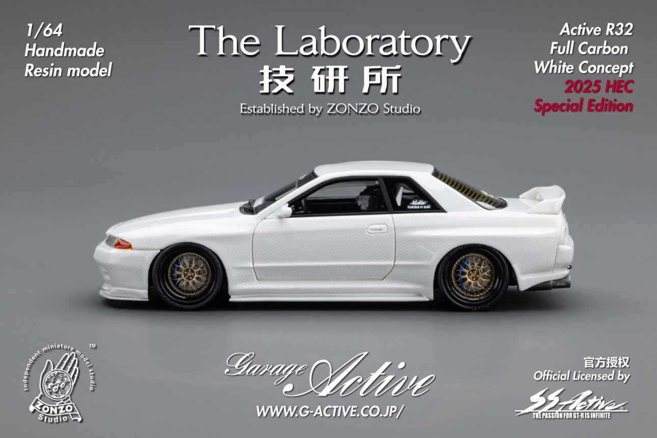 The Laboratory 1:64 Garage Active R32 2025 HEC Exhibition Limited Edition [5 Styles]