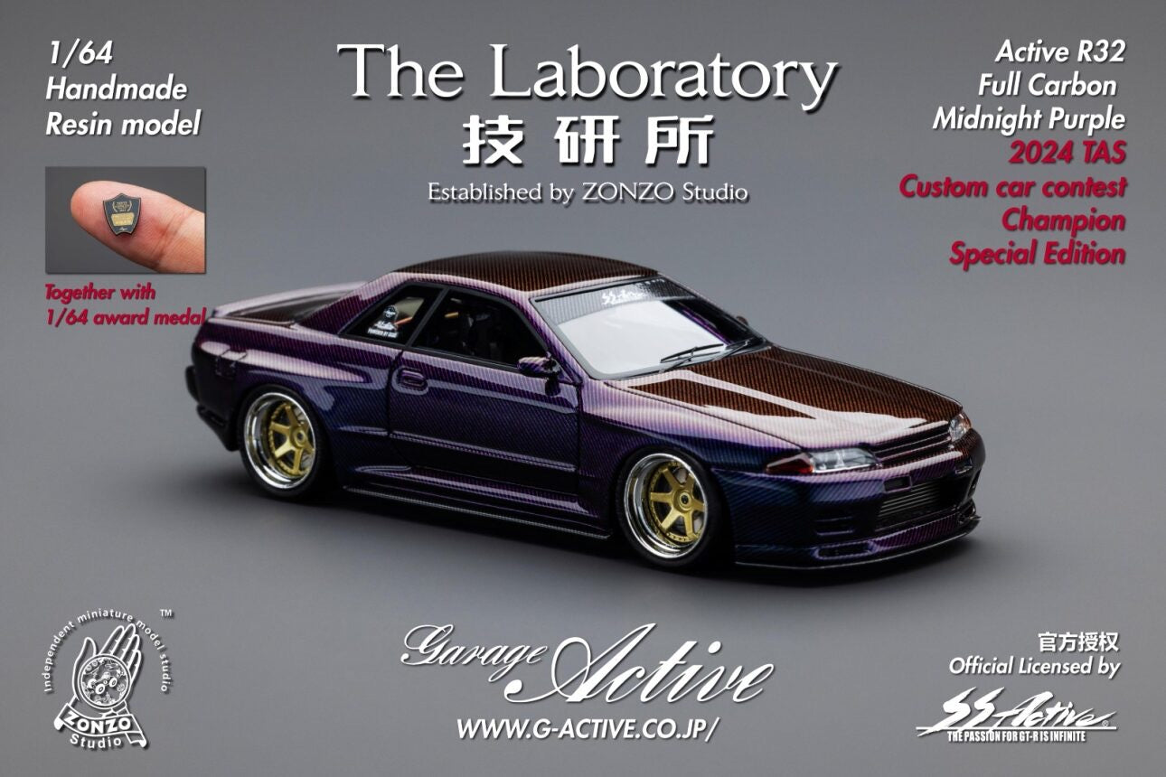 The Laboratory 1:64 Garage Active R32 2025 HEC Exhibition Limited Edition [5 Styles]