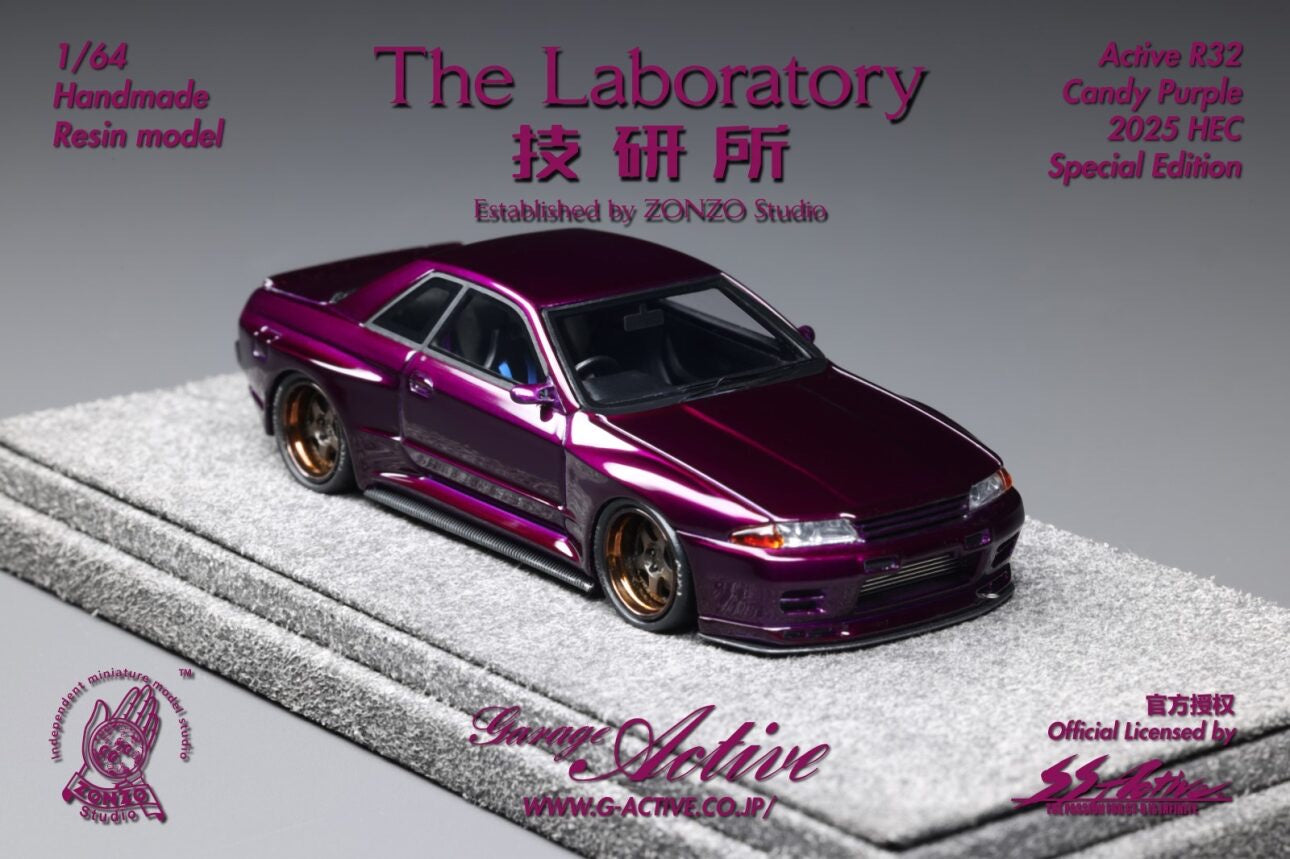 The Laboratory 1:64 Garage Active R32 2025 HEC Exhibition Limited Edition [5 Styles]