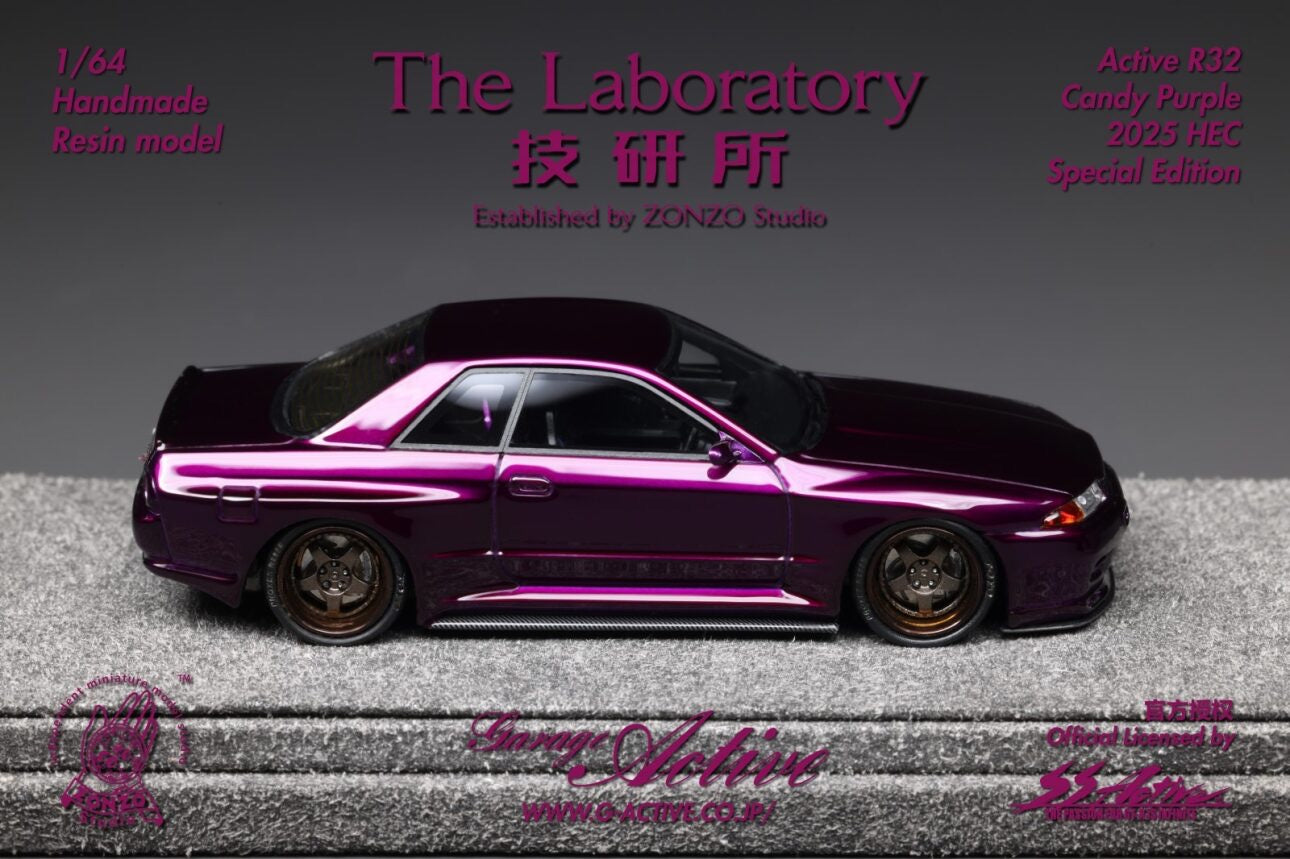 The Laboratory 1:64 Garage Active R32 2025 HEC Exhibition Limited Edition [5 Styles]