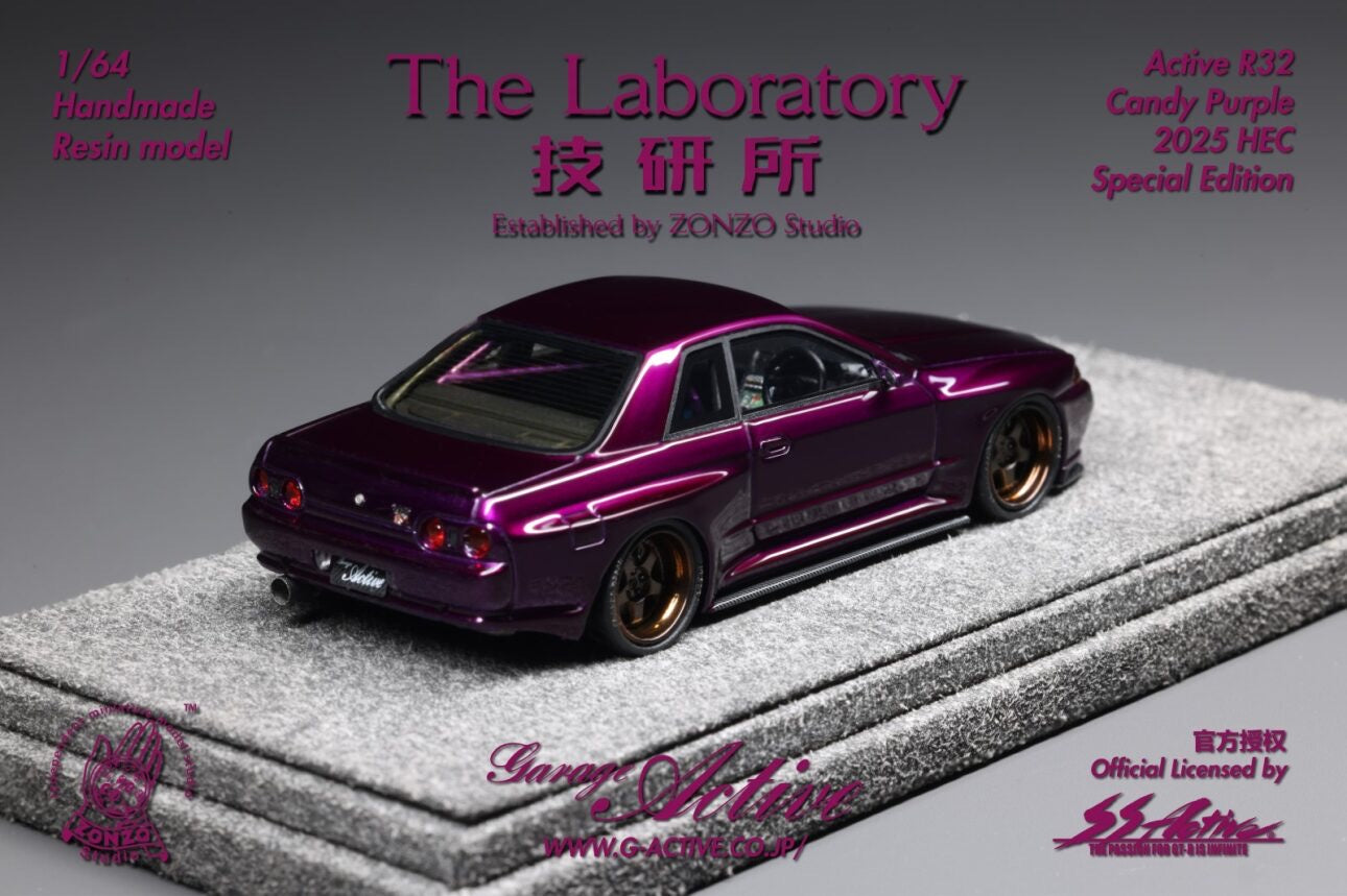 The Laboratory 1:64 Garage Active R32 2025 HEC Exhibition Limited Edition [5 Styles]