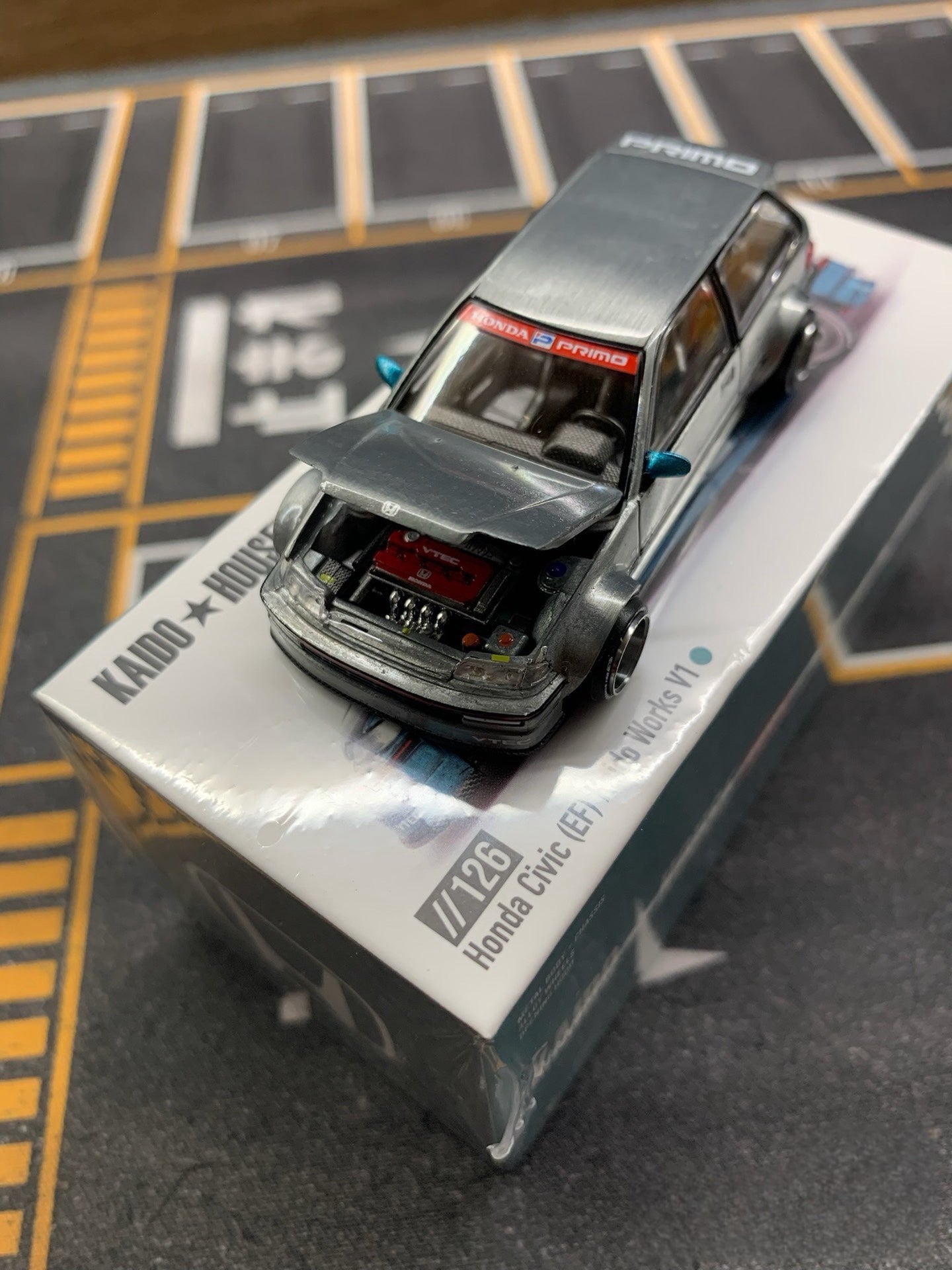Kaido House x Mini GT 1:64 Honda Civic (EF) Kaido Works V1