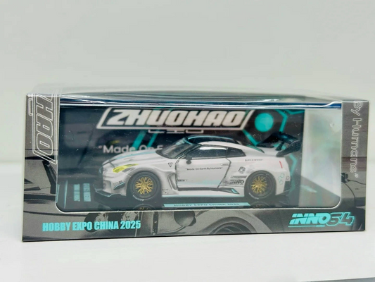 Inno64 1:64 GT-R(R35) Widebody "ZHUOHAO LIU X INNO6" 2025 HEC Exclusive [Event Edition]