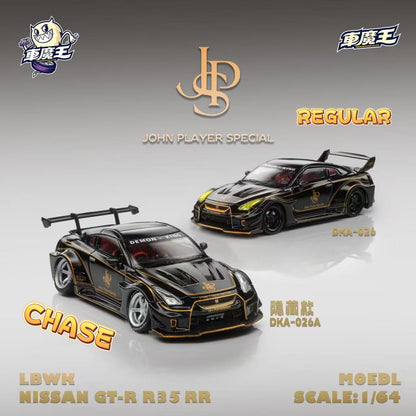 (Coming Soon) Demon King Auto 1:64 Nissan GTR35 RR JPS Livery