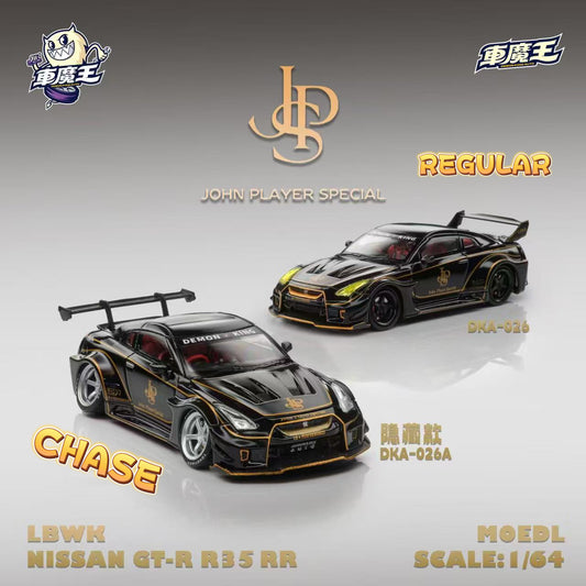 (Coming Soon) Demon King Auto 1:64 Nissan GTR35 RR JPS Livery