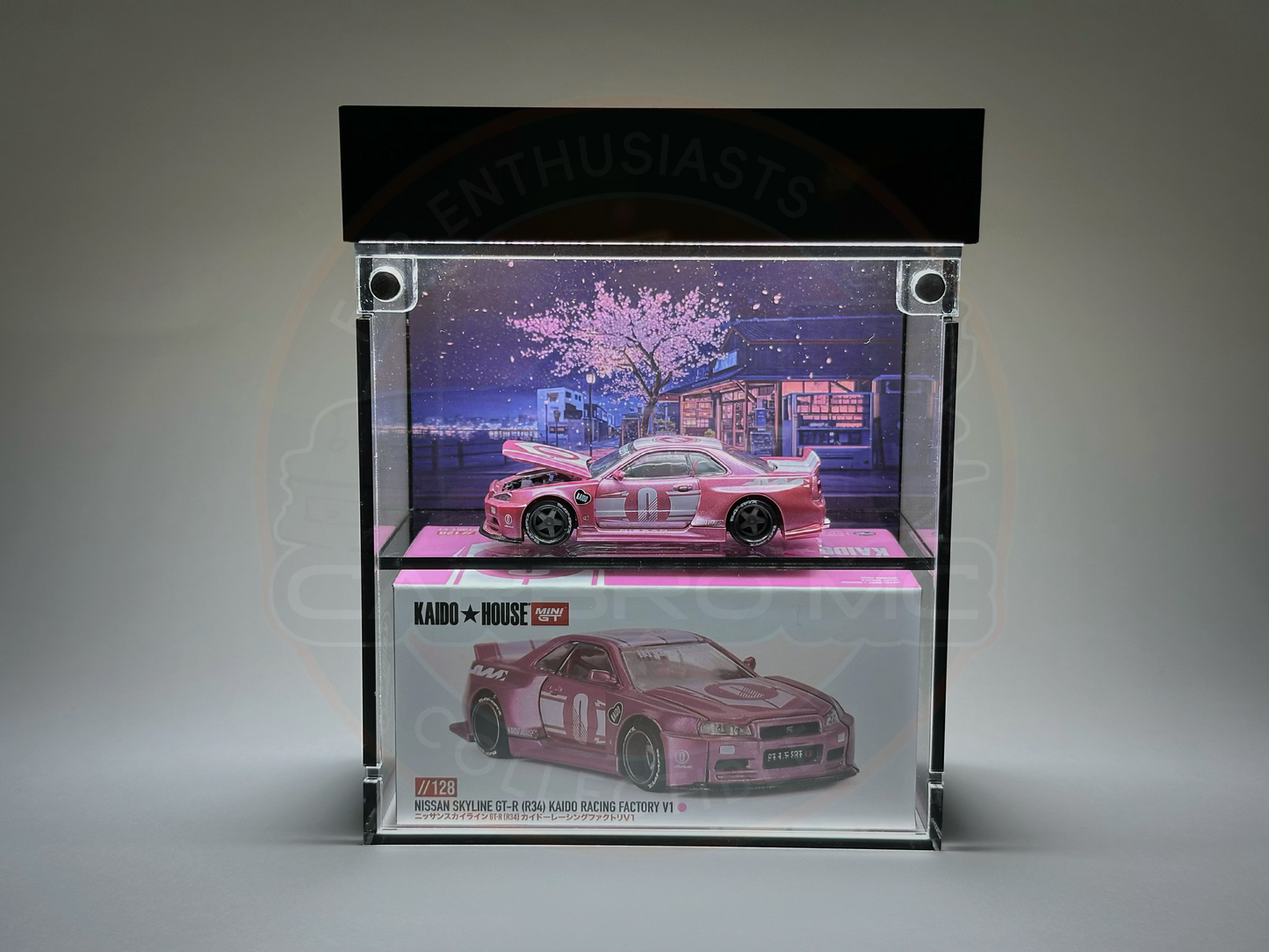 (Preorder) Kaido House Display Case - Japanese Sakura [Theme B]
