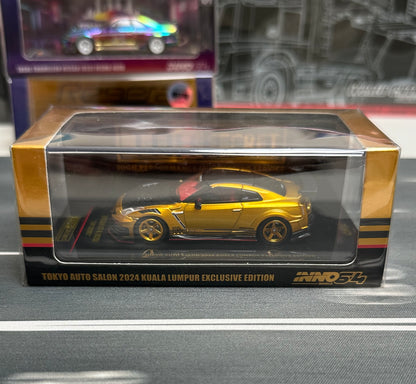 Inno64 1:64 Nissan GT-R (R35) Nismo Tuned By "Top Secret" Tokyo Auto Salon 2024 KUALA LUMPUR Exclusive IN64-R35TS-TASKL24 [Event Edition]