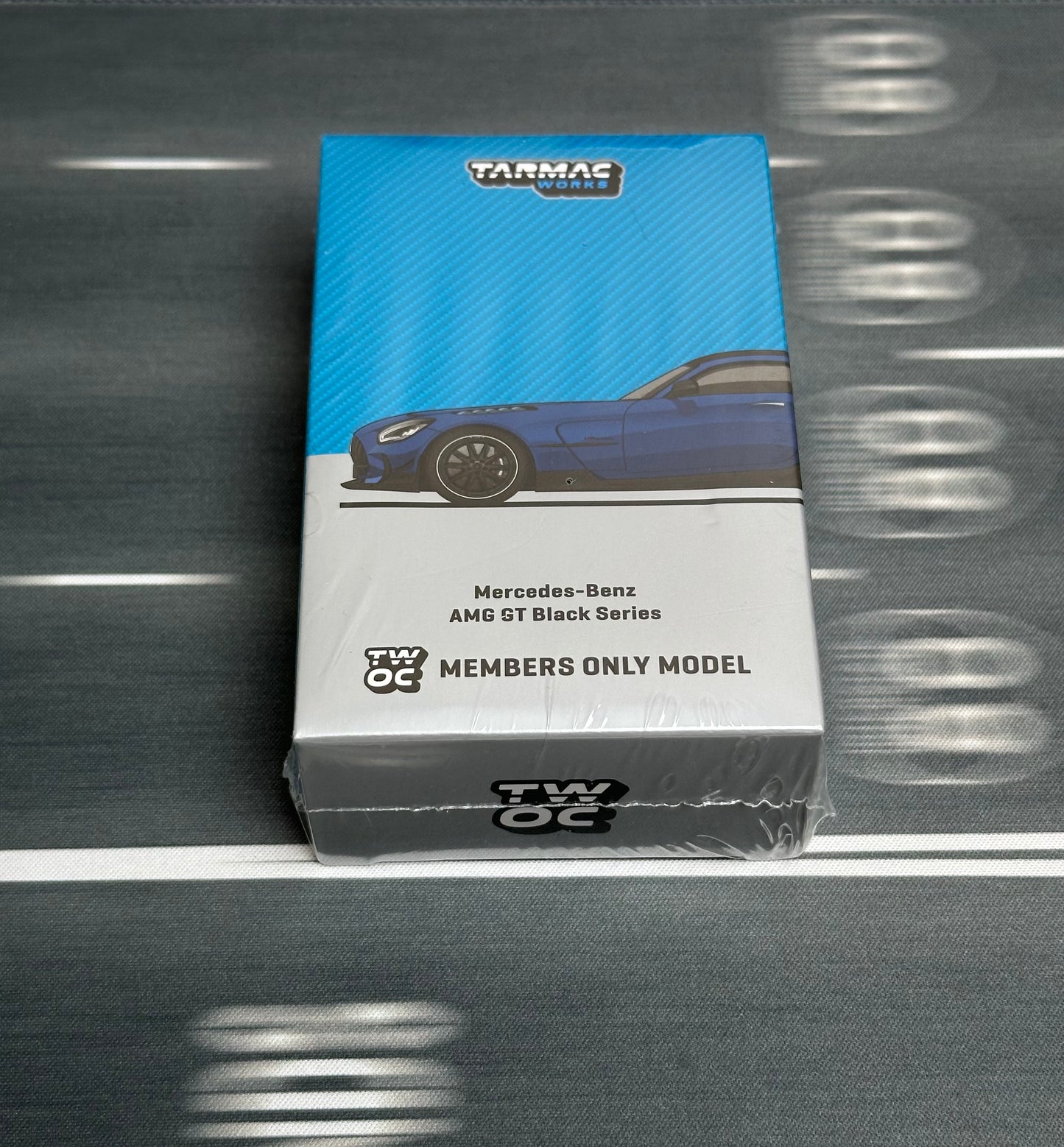 Tarmac Works 1:64 Mercedes-Benz AMG Black Series MEMBERS ONLY MODEL T64G-042-BL [Event Edition]