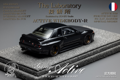 ミニカー The Laboratory 1/64 active garageR32 HEC The Laboratory 1:64 Garage Active Wideboby R32 ZONZO STUDIO