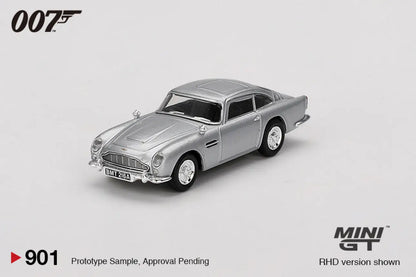 Mini GT 1:64 Aston Martin DB5 James Bond 007 Thunderball – 4 Languages – Limited Edition
