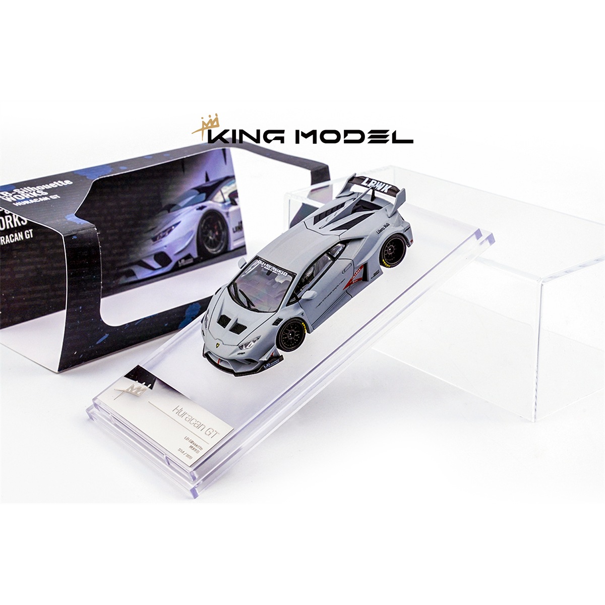 King Model 1:64 LBWK Lamborghini Huracan [2 Colors] (Preorder)