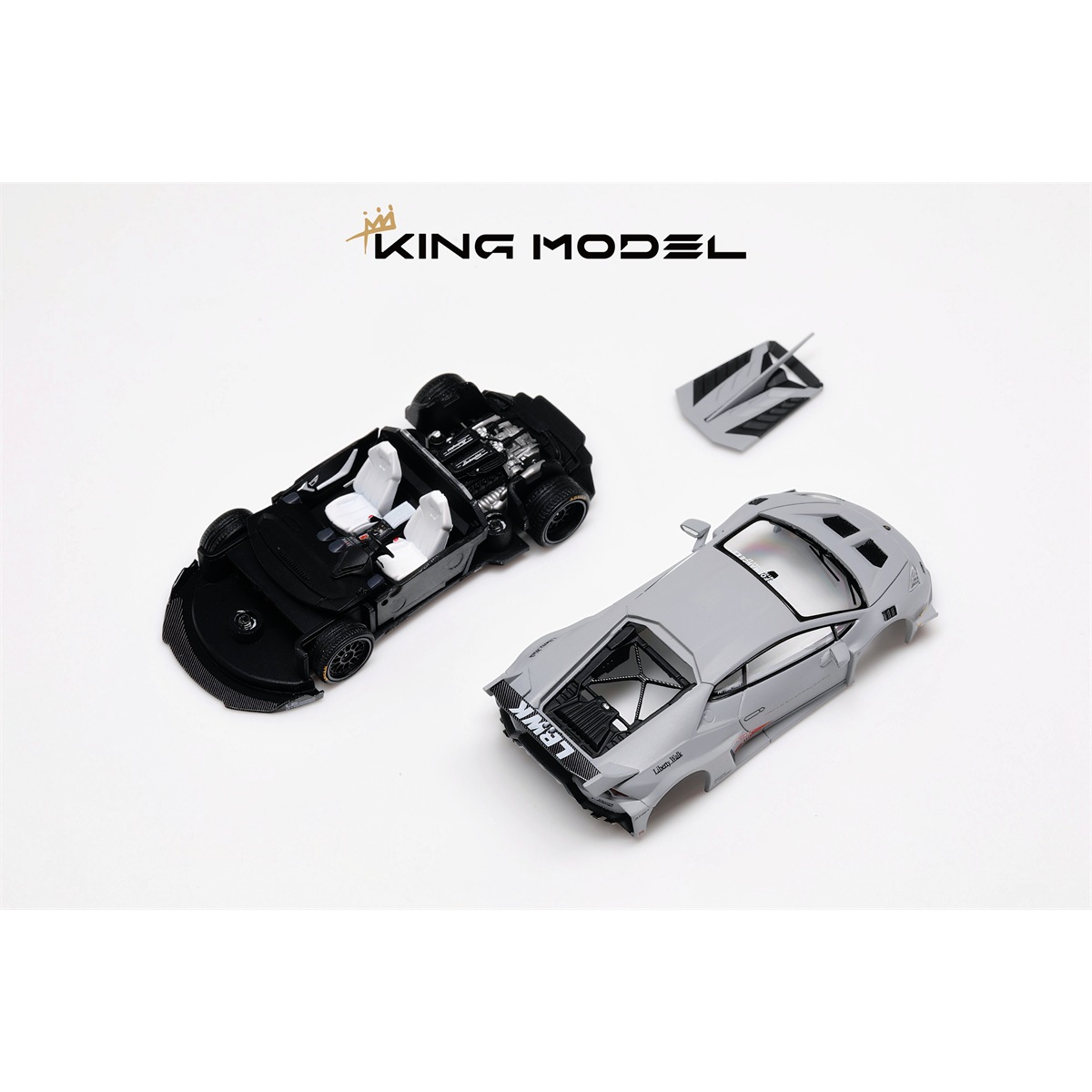 King Model 1:64 LBWK Lamborghini Huracan [2 Colors] (Preorder)