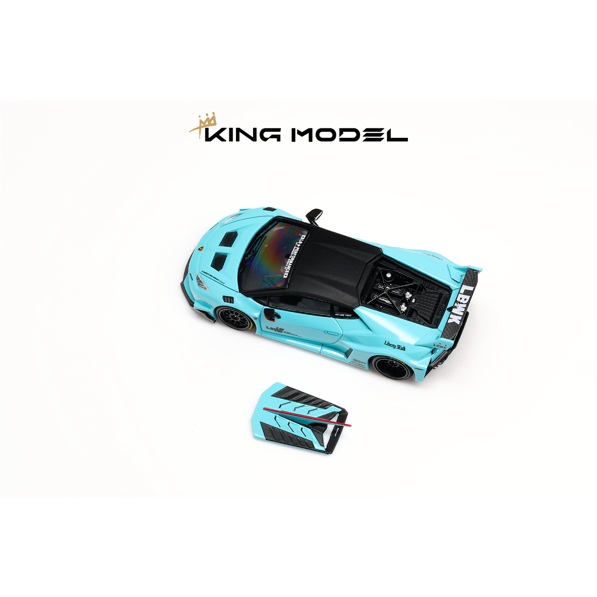 King Model 1:64 LBWK Lamborghini Huracan [2 Colors] (Preorder)