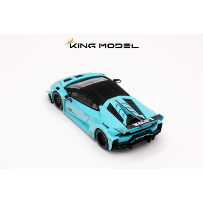 King Model 1:64 LBWK Lamborghini Huracan [2 Colors] (Preorder)