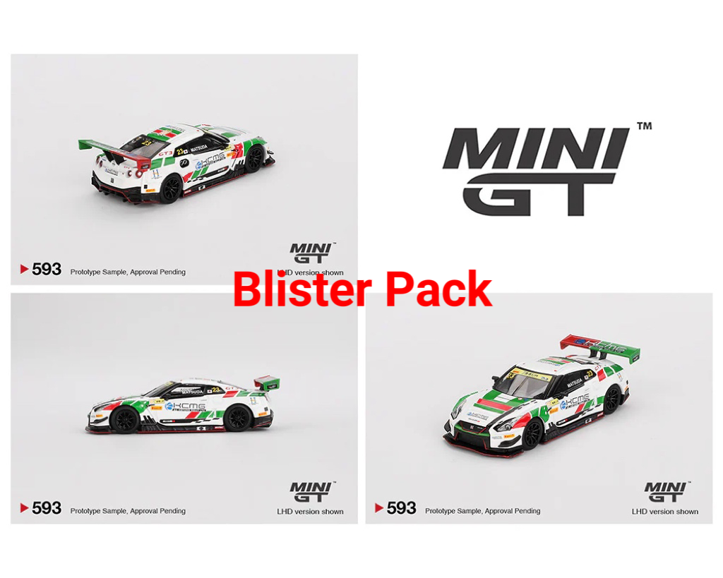 Mini GT 1:64 Nissan GT-R NISMO GT3 #23 KCMG 2018 FIA GT World Cup Macau
