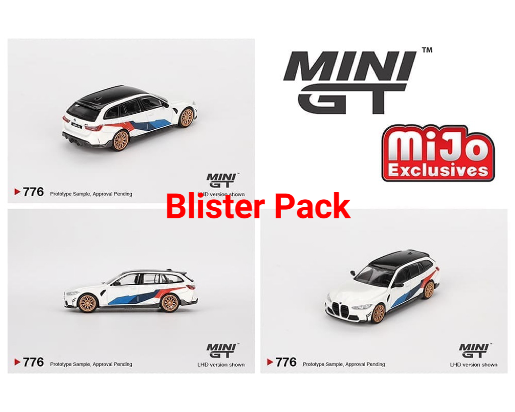Mini GT 1:64 BMW M3 M Performance Touring – Alpine White