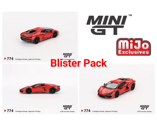 Mini GT 1:64 Lamborghini Revuelto  Arancio Dac Lucido MGT00774-MJ