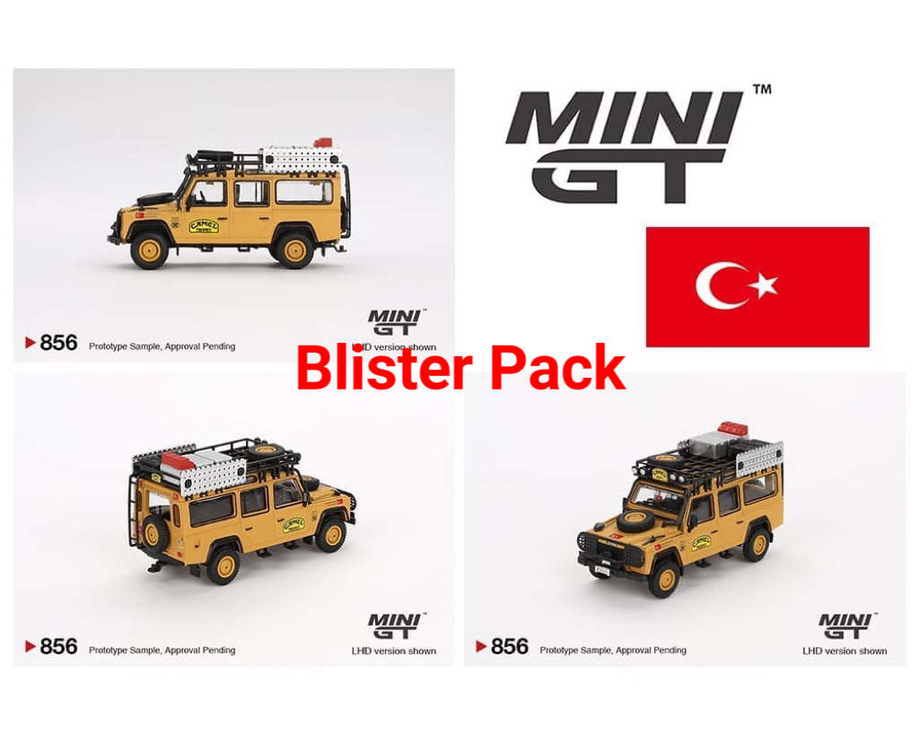 Mini GT 1:64 Land Rover Defender 110 1989 Camel Trophy Amazon Team Turkey – TURKEY Exclusives