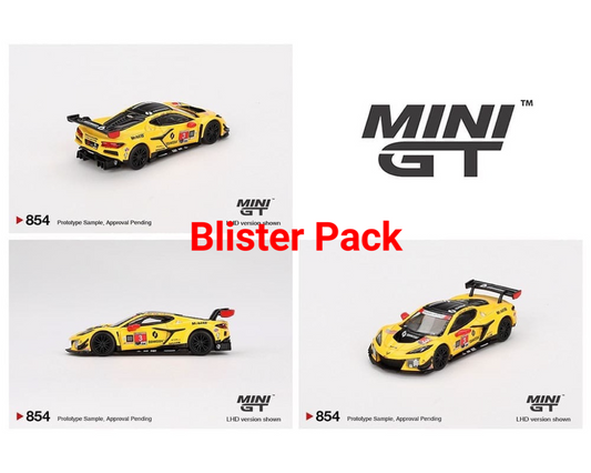 Mini GT 1:64 Chevrolet Corvette Z06 GT3.R #3 Corvette Racing by Pratt Miller Motorsports 2024 IMSA Daytona 24 Hrs (Preorder)