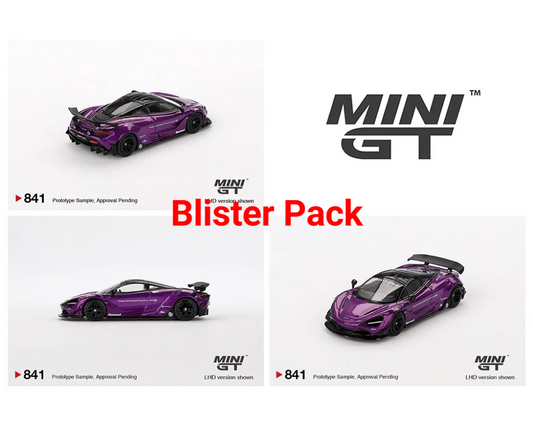 Mini GT 1:64 McLaren 720S LB-Works – Purple (Preorder)