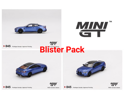Mini GT 1:64 BMW M4 Competition (G82) – Portimao Blue – Limited Edition