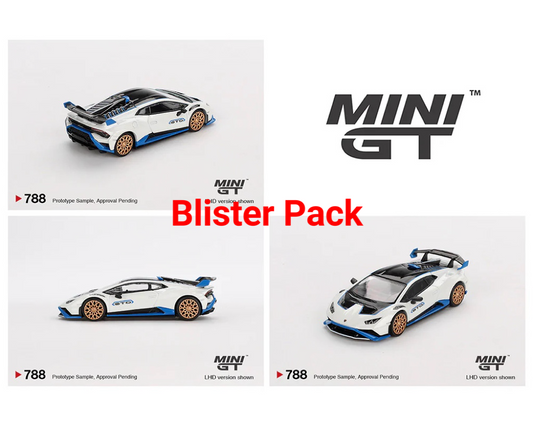 Mini GT 1:64 Lamborghini Huracán STO – Bianco Asopo (Preorder)