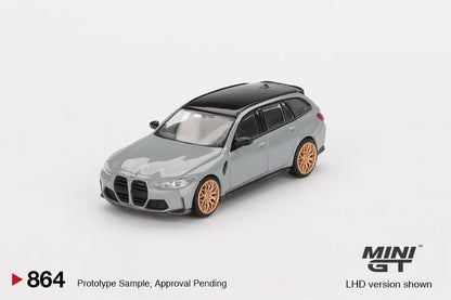 Mini GT 1:64 BMW M3 Competition Touring Brooklyn – Grey (Preorder)