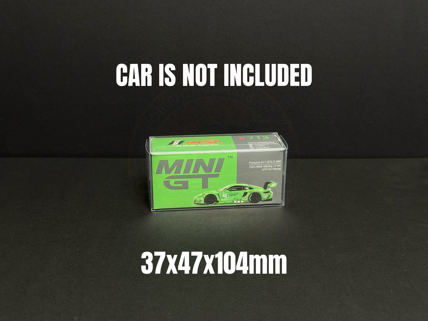 Mini GT Protector Case - 1 Pack (10pcs) [2 Versions]