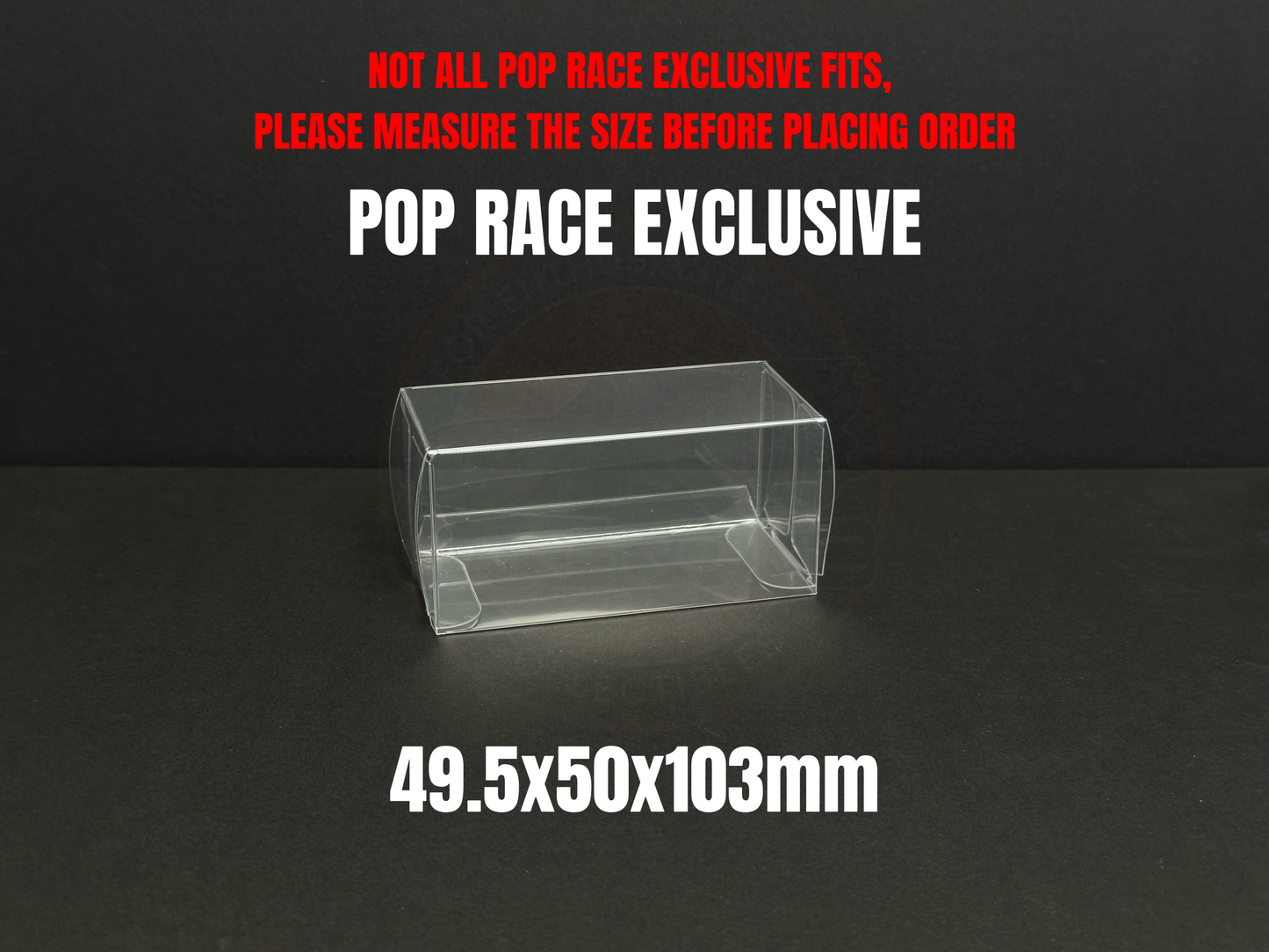Pop Race Protector Case - 1 Pack (10pcs) [2 Versions]