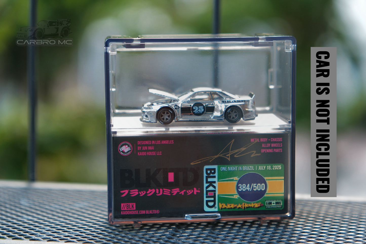 1:64 Dual-Layer Acrylic Display Case for Diecast Cars (1 Piece) [3 Colors]