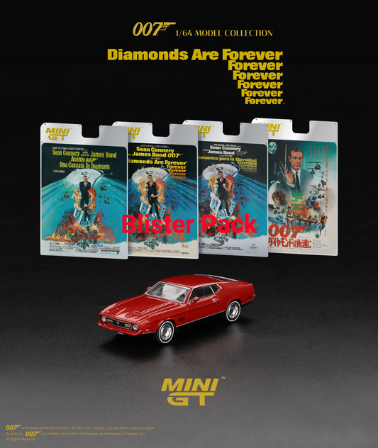 Mini GT 1:64 Ford Mustang Mach 1 Diamonds Are Forever MGT00905-007E
