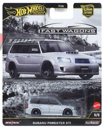 Hot Wheels 1:64 Car Culture 2025 J Case – HW FAST WAGONS FPY86-961J [1 Set - 5 Cars]