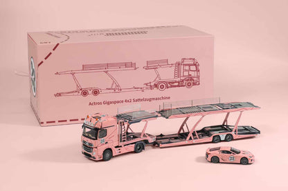 Shadow Pro 1:64 Actros PinkPig (LHD) + LFA PinkPig as a Gift - Limited Edition