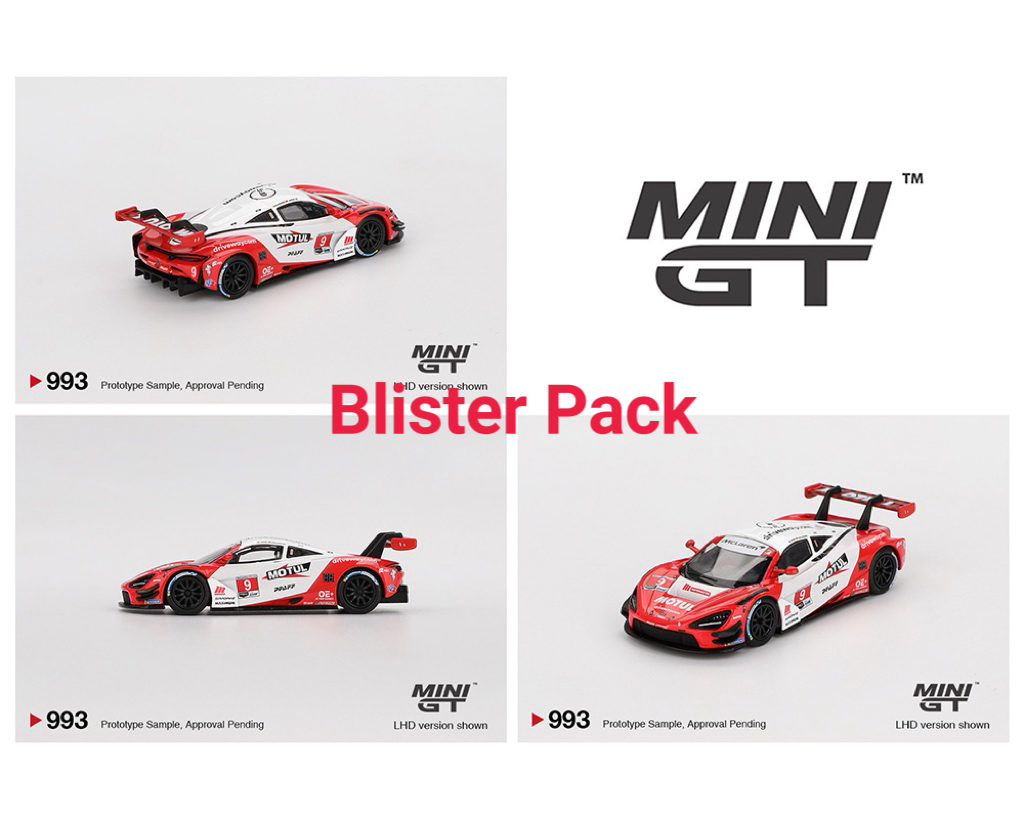Mini GT 1:64 McLaren 720S GT3 Evo Pfaff Motorsports 2024 MGT00993-BL (Preorder)
