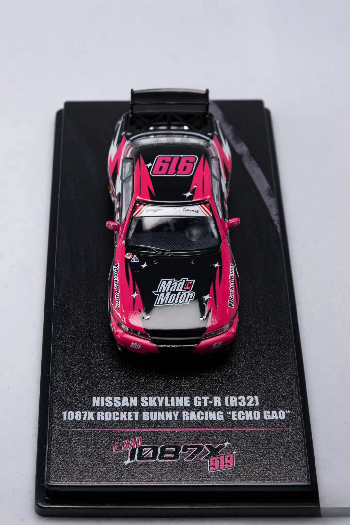 Inno64 1:64 Nissan Skyline GT-R (R32) 1087X Rocket Bunny Racing "Echo Gao" FoShan AIT 2024 [Event Edition]