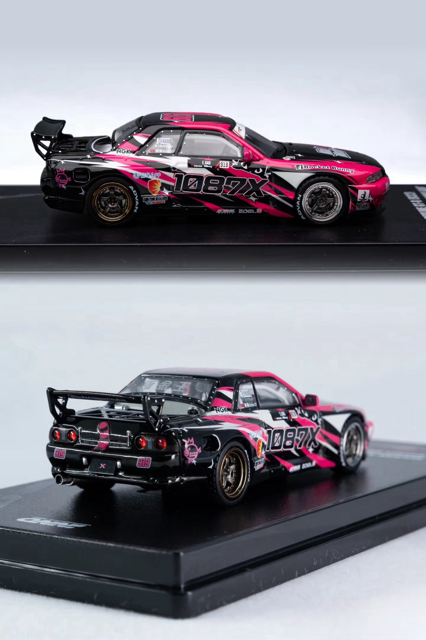 Inno64 1:64 Nissan Skyline GT-R (R32) 1087X Rocket Bunny Racing "Echo Gao" FoShan AIT 2024 [Event Edition]