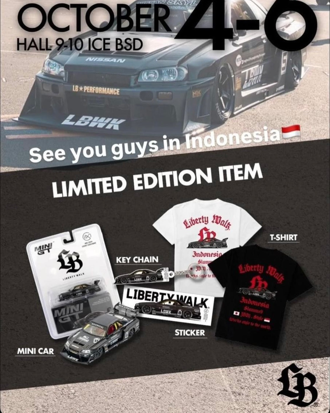 Mini GT 1:64 Nissan LB-ER34 Super Silhouette Skyline IMX 2024