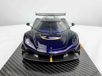 FrontiArt 1:18 Koenigsegg Jesko Blue Scuro Candy - Limited Edition F138-193